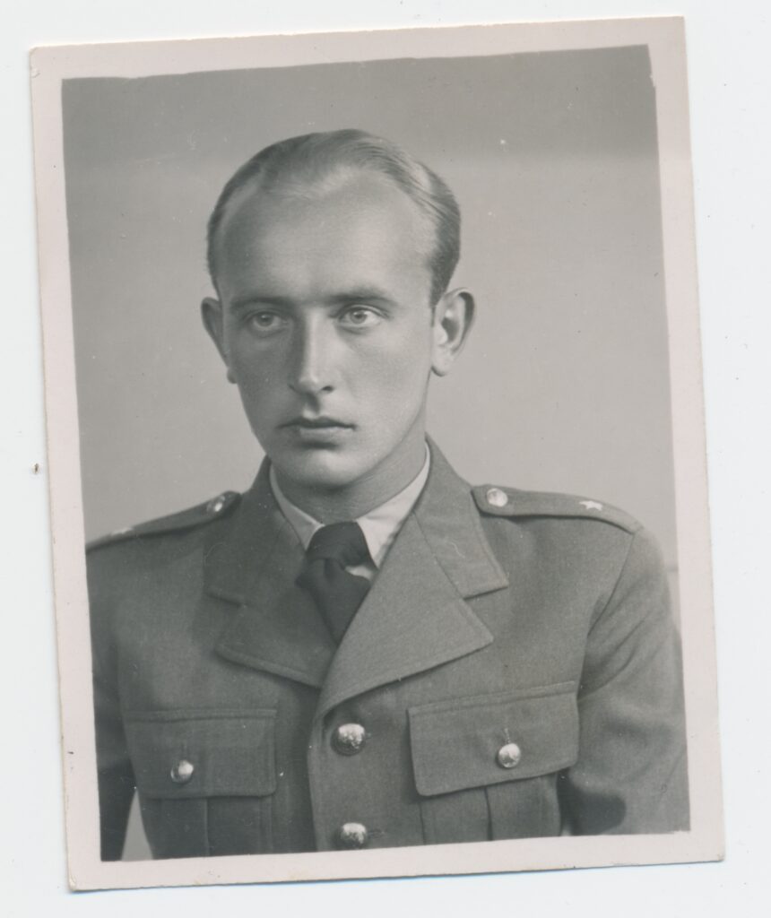 Ppor. pil. Stanisław Skalski. 1938 r.